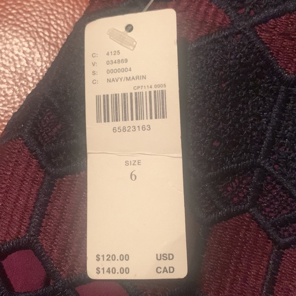 Anthropologie women’s 6 Maeve Lace embroidered high waist Shorts - Picture 8 of 8